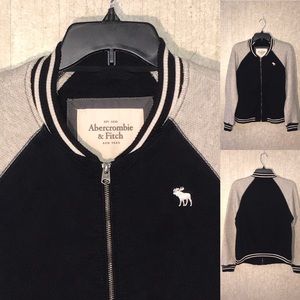 Varsity Jacket Sweater - A&F New York